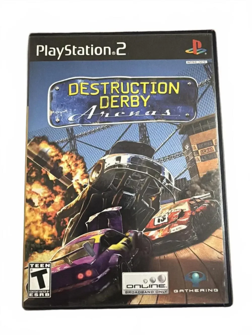 Destruction Derby Arenas Sony PlayStation 2 PS2 Game CIB